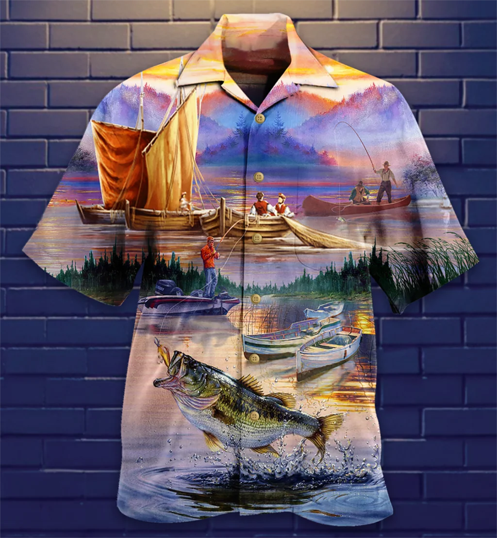 

Camisas de Hip-Hop hawaianas para hombre, ropa cubana de manga corta, Tops Harajuku con estampado 3D para vacaciones de verano