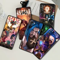 Arcane Hot Anime Silicone Case For Xiaomi Poco NFC Pro 11T Lite Note 10T Shell Phone Cover Funda