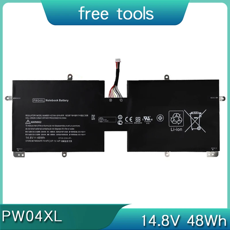 НОВЫЙ аккумулятор PW04XL 14 8 В 48 Втч для HP Spectre XT TouchSmart 15-4000eg 4001xx 4000ew TP-C105 HSTNN-IBPW 697231 -171