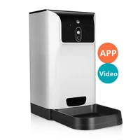 6l app automatic pet feeder dry food dispenser bowl real time voice smart video autoc cat dog pet feeder