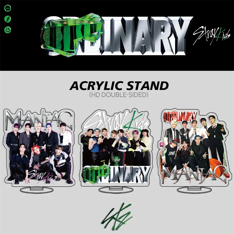 

Оптовая продажа, Kpop StrayKids акриловая стойка, новый альбом, оригинальные акриловые прозрачные фигурки, Настольная маленькая станция
