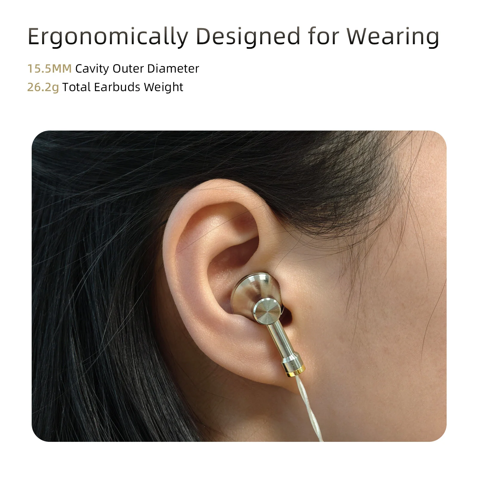 Фото Флагманские наушники TimeEar NH60 из титанового сплава, наушники Nianhua, 60 Ом, IEM TEN-99 Pro, коаксиальный кабель для BTE-9 №5