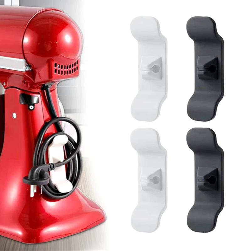 Kitchen Cord Winder Cord Organizer Cable Wrap Attachment Cord Wrapper Power Cable Holder Clip Wrap for Mixer Blender Kitchen