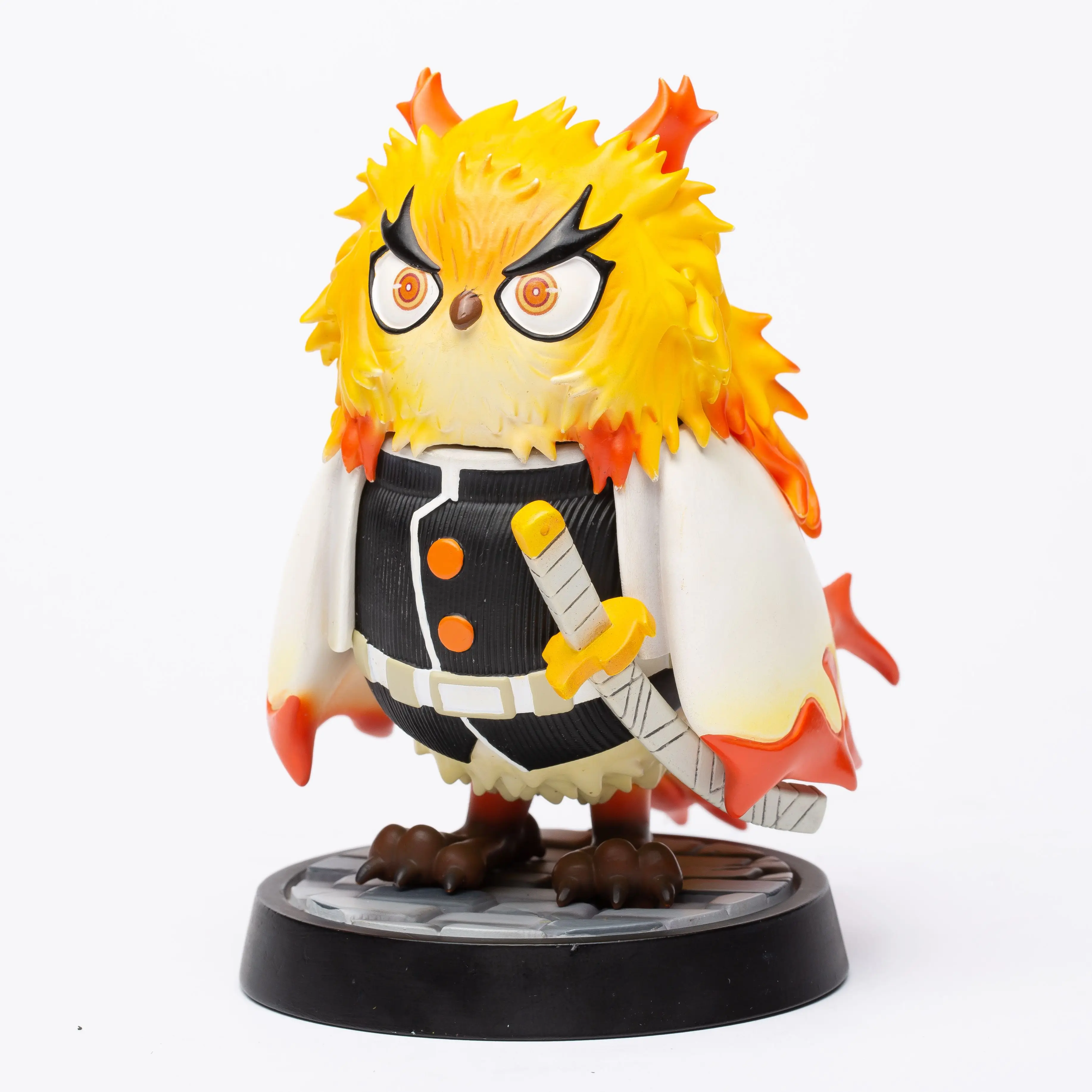 

Игрушка-убийца демонов Kimetsu No Yaiba GK, фигурка Rengoku Kyoujurou, фигурка из ПВХ, модель, детские подарки