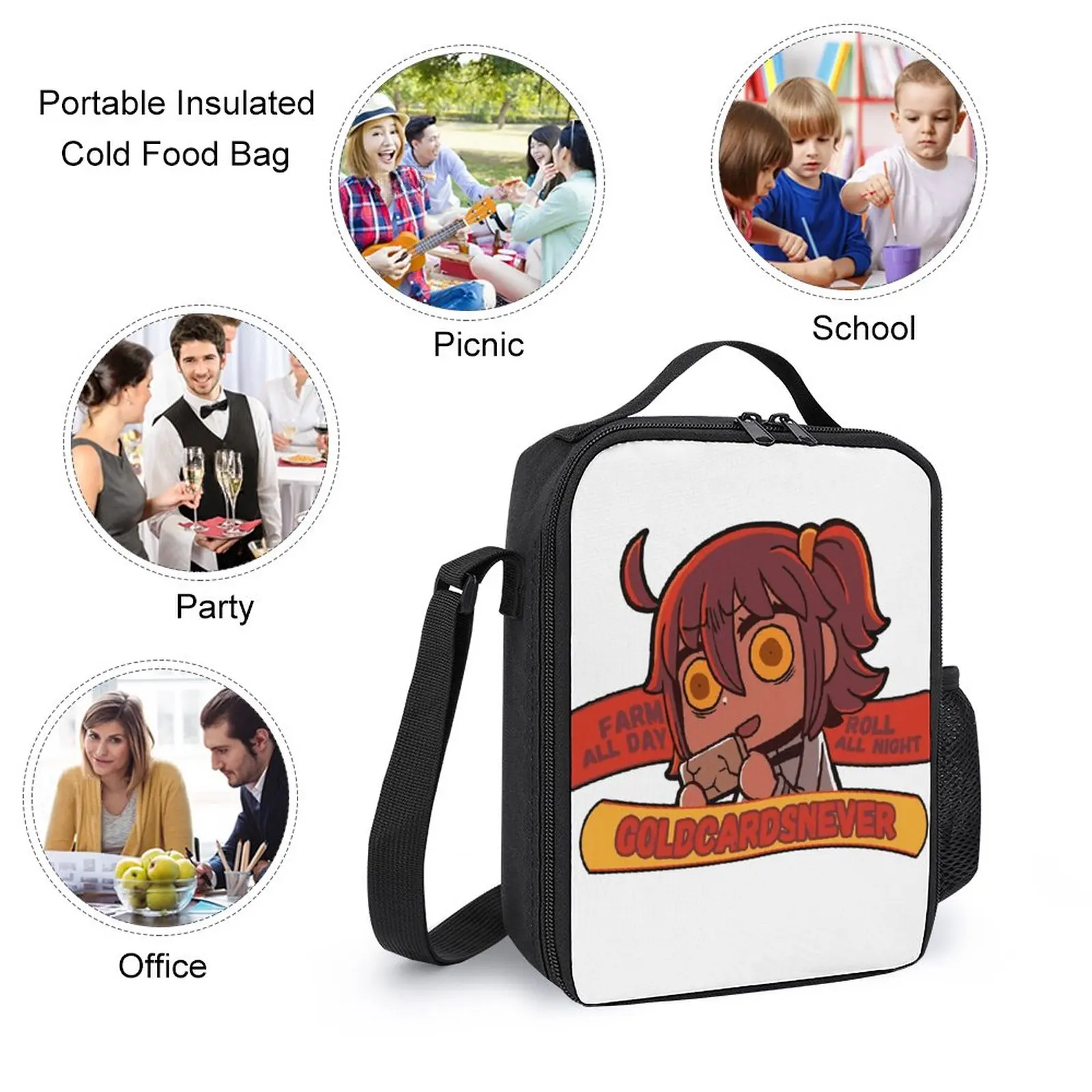 Набор 3 в 1 17-дюймовый рюкзак сумка для ланча ручек Gudako Rolling продажи плотный