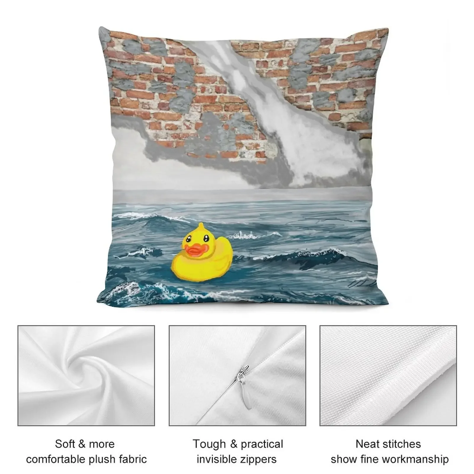 Декоративная подушка Duck Ahoy! 100% Полиэстер