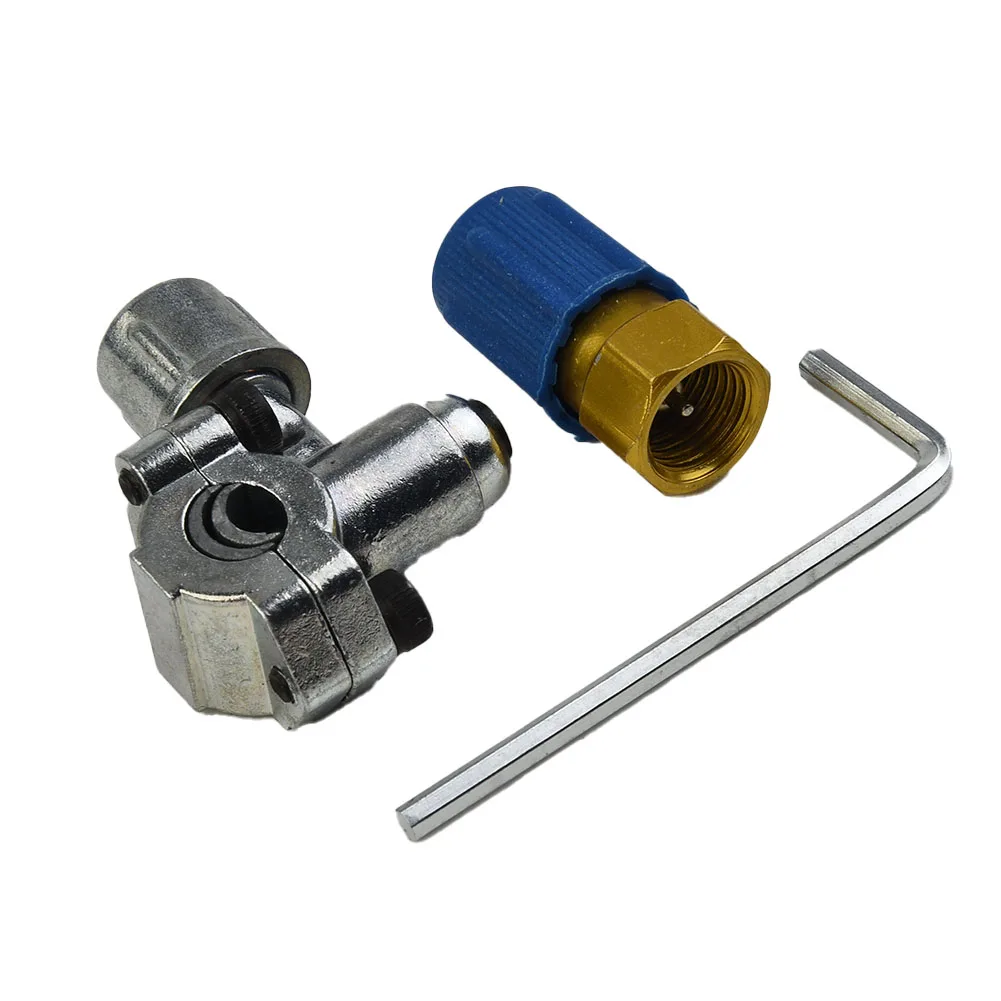 

Durable New Practical Cap Valve Kit MPV31 Quick Coupler R12 Bullet Piercing Tap GPV14 GPV56 1.6MPa~3.2MPa R134A