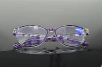 blu light blocking reading glasses super high quality with pu case america brand for ladies women ultralight 0 754 0