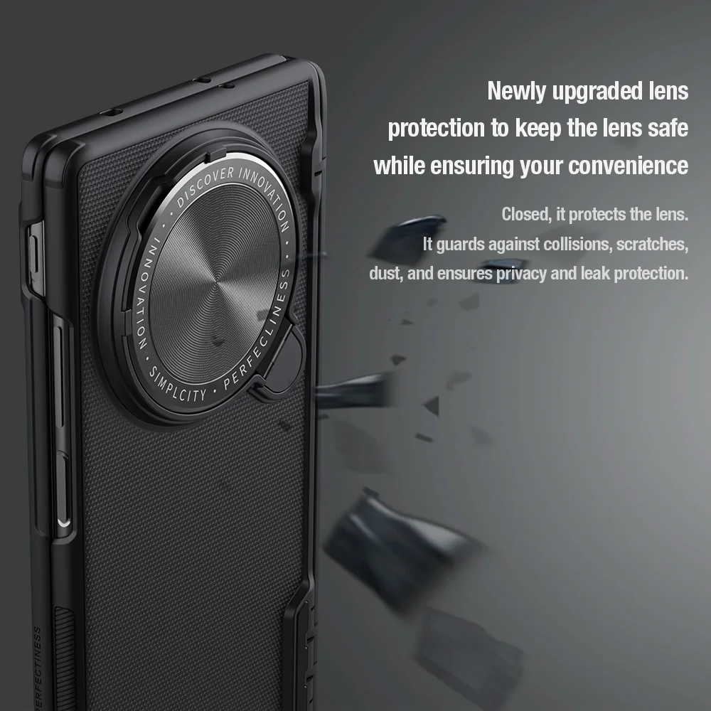 Задняя крышка NILLKIN для Vivo X Fold 3 Pro супер матовый чехол телефона жесткая задняя со