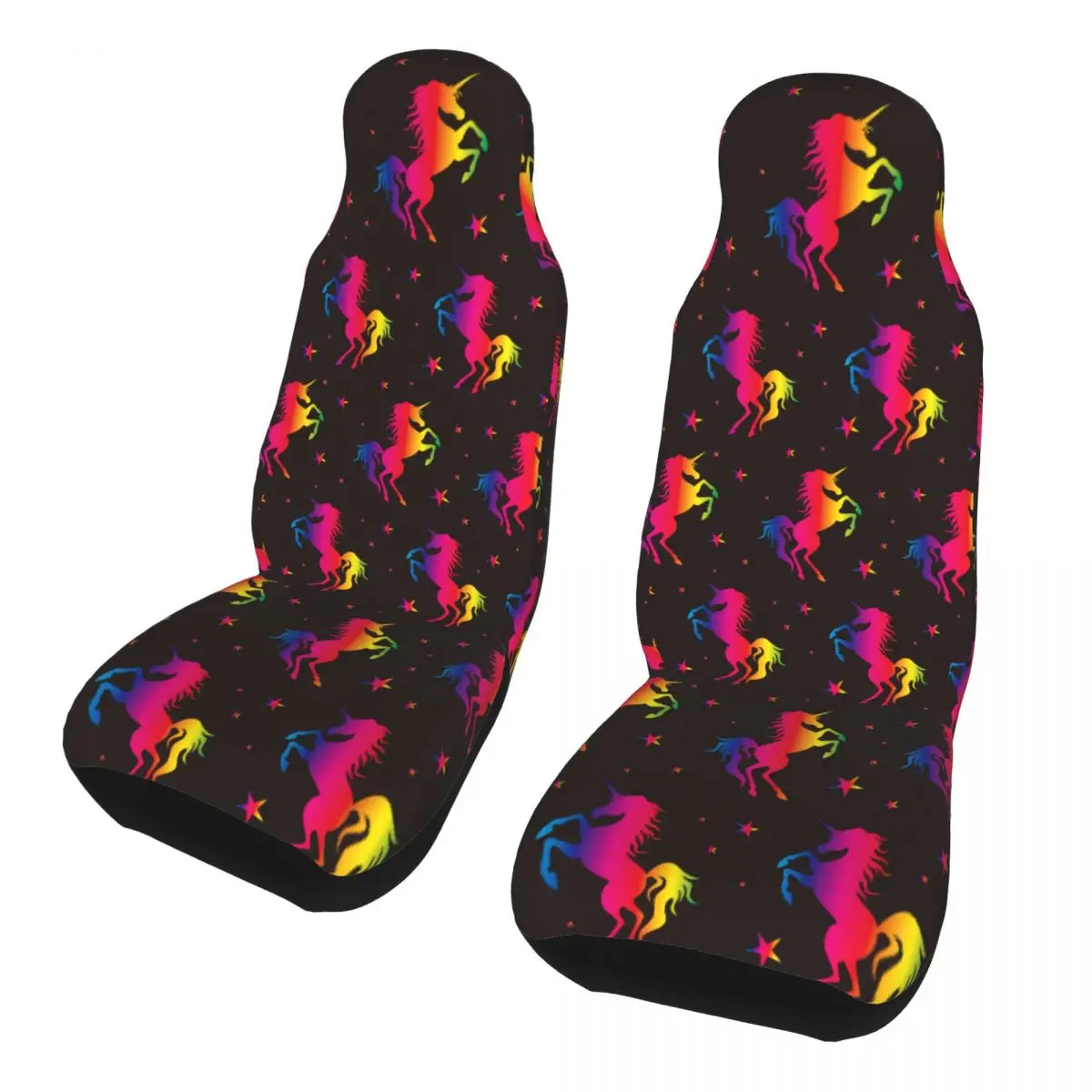 

Colorful Unicorn Animal Universal Car Seat Cover Four Seasons AUTOYOUTH Car Seat Mat Polyester Car Styling