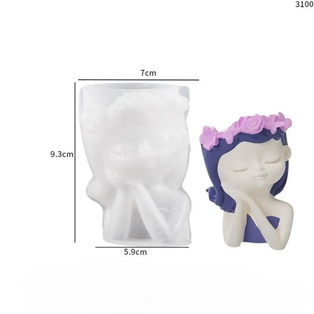 3d красивый цветок для девочек силиконовые формы садовая силиконовая форма