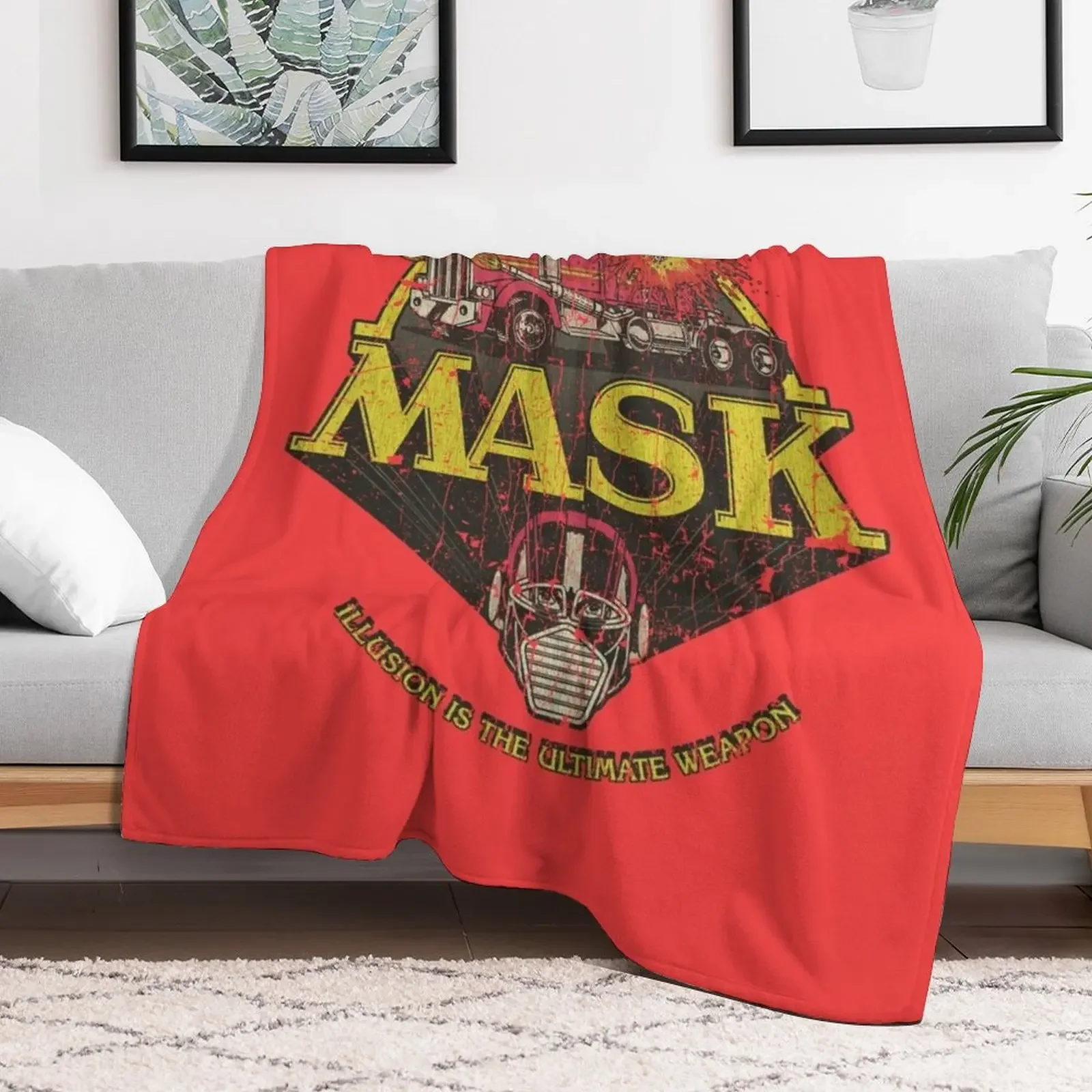 М.А.С.К. - Mobile Armored Strike Kommand 1985 детское фланелевое одеяло для косплея аниме одеяла