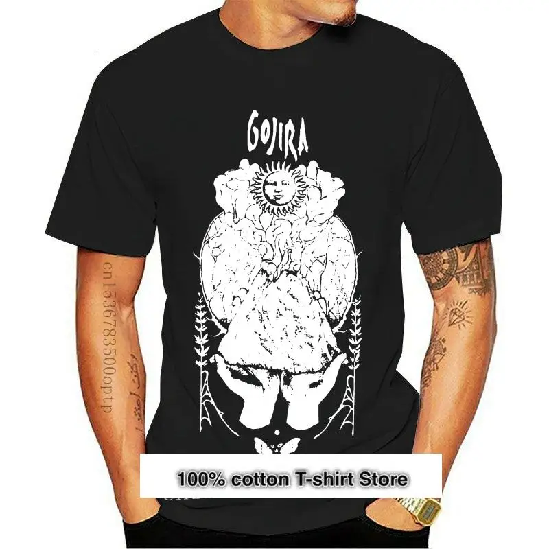 

Camiseta oficial de Gojira Magma, camisa de tallas S, M, L, XL y XXL, con banda de Metal, nueva