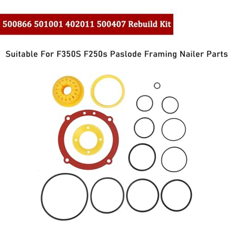 O-Ring Fits 402011 For Paslode F350S Rebuild Kit F250S F325C Compatible Replacement Repair Parts B