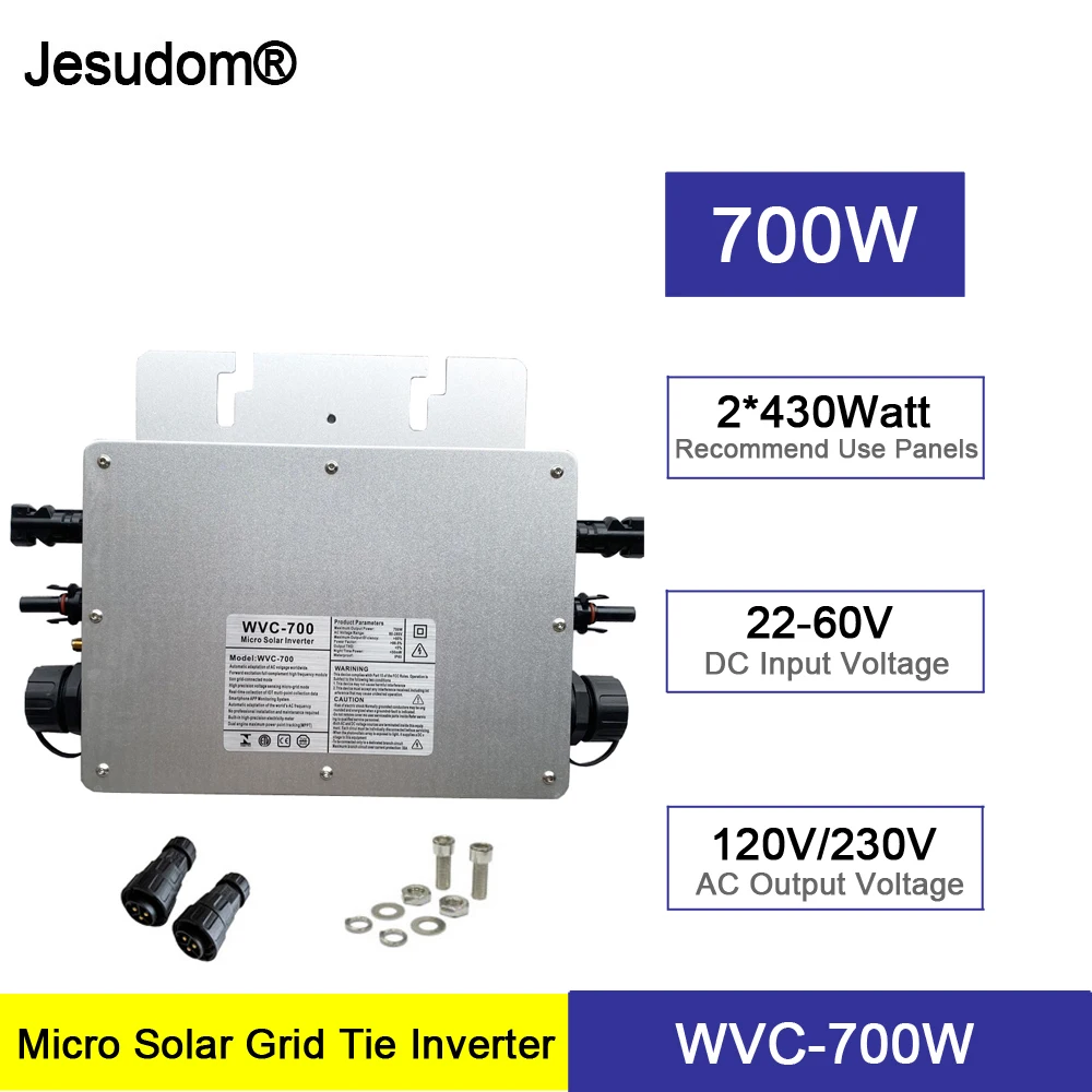 WVC 700W Life Version солнечной микро-сетки инвертор раньше 220 В/В переменного тока чистый