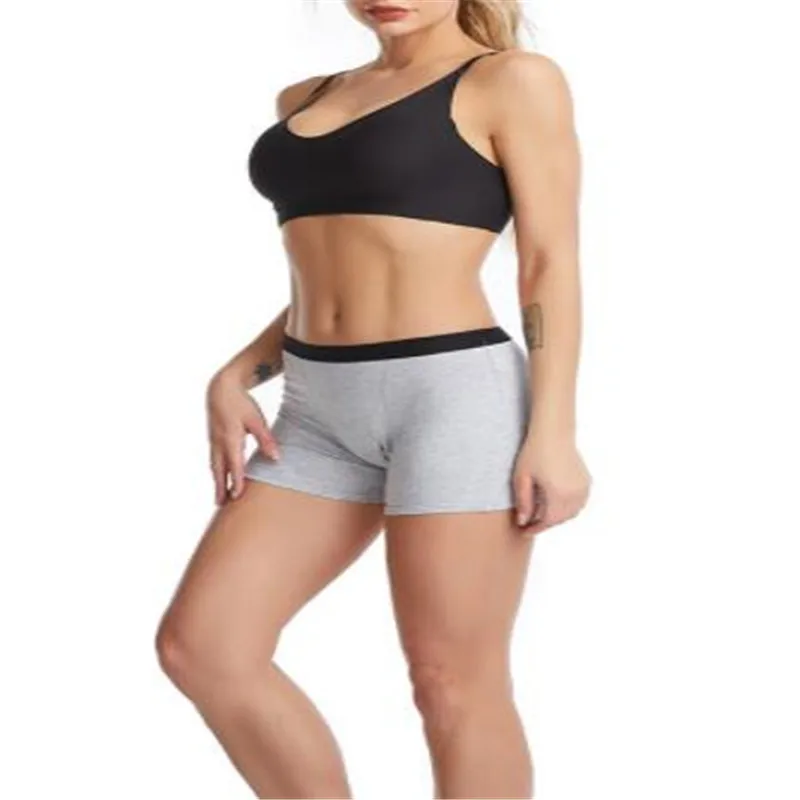 Нижнее белье для менструаций женщин непротекаемые трусы-боксеры четырехслойные