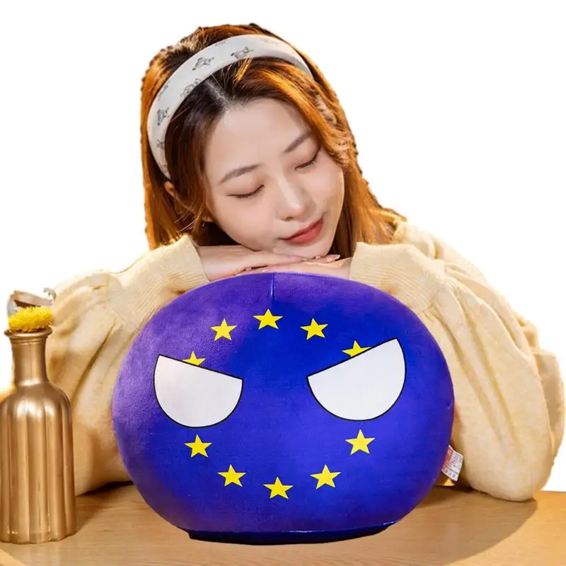 

Шары в стиле кантри, набивные шарики в национальном стиле, куклы для детей, плюшевые шарики в стиле аниме, Подушка для домашнего декора, пода...