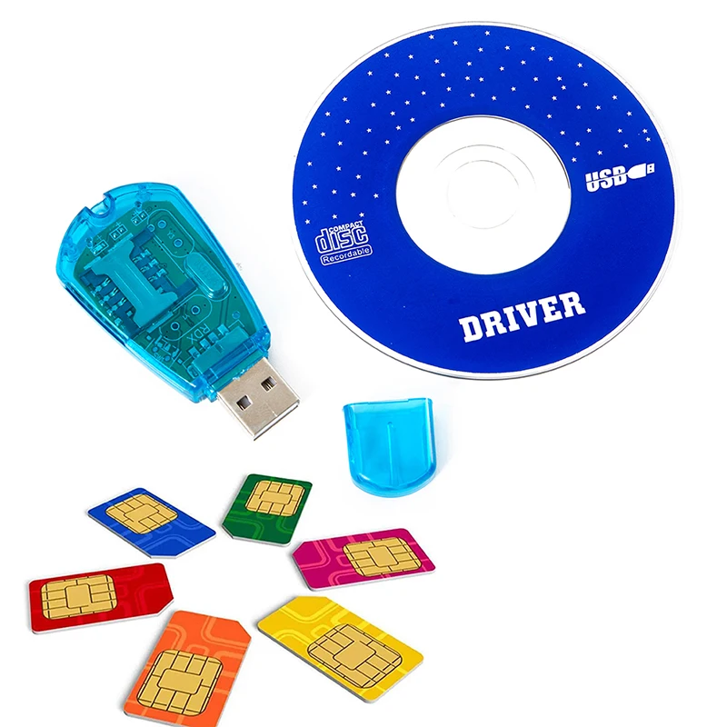 Новый считыватель сим-карт USB, считыватель сим-карт, записывающее/копирующее устройство/Резервное копирование GSM CDMA WCDMA сотовый телефон DOM668