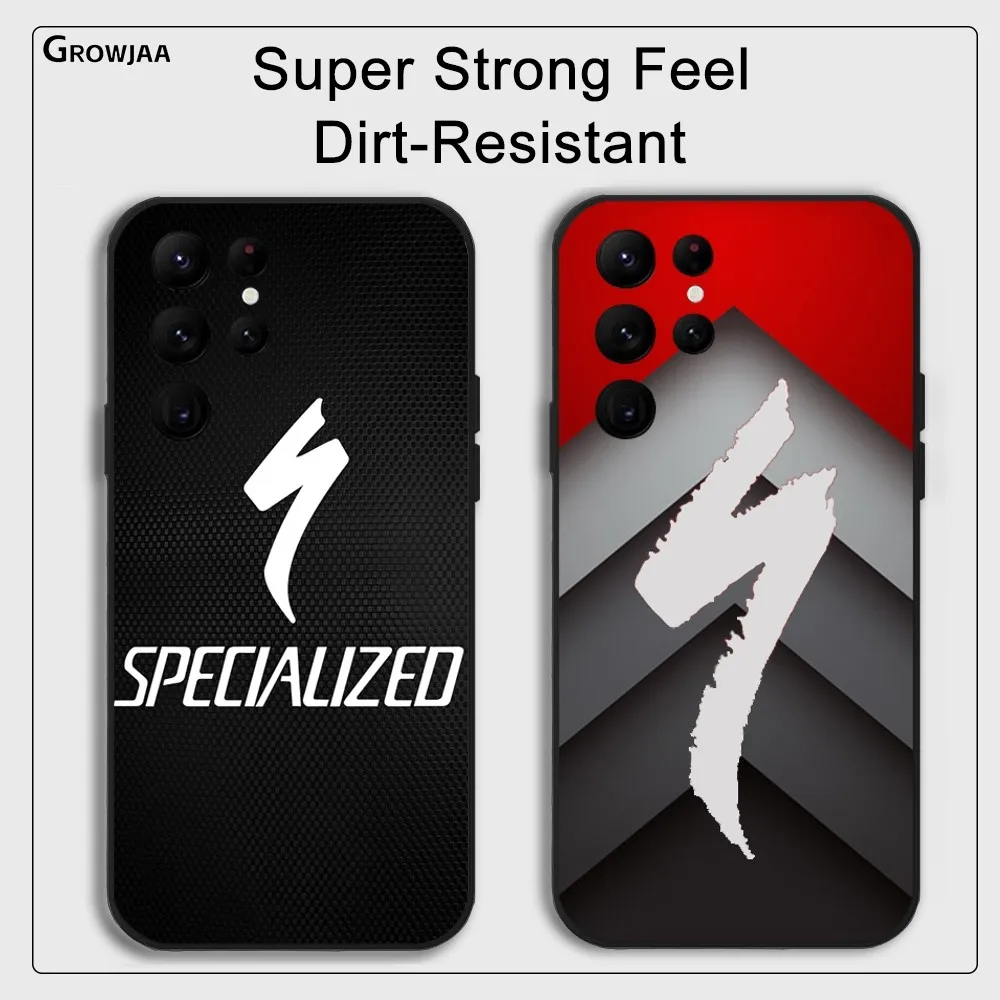 Чехол для телефона S-spEcia-LizeD Cool Cycle Samsung Galaxy S24 Ultra S22 S23 S21 S20 5G защитный силиконовый