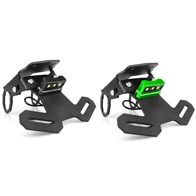 

Motorcycle License Plate Holder Frame With LED Light For KAWASAKI Z900 Z900RS