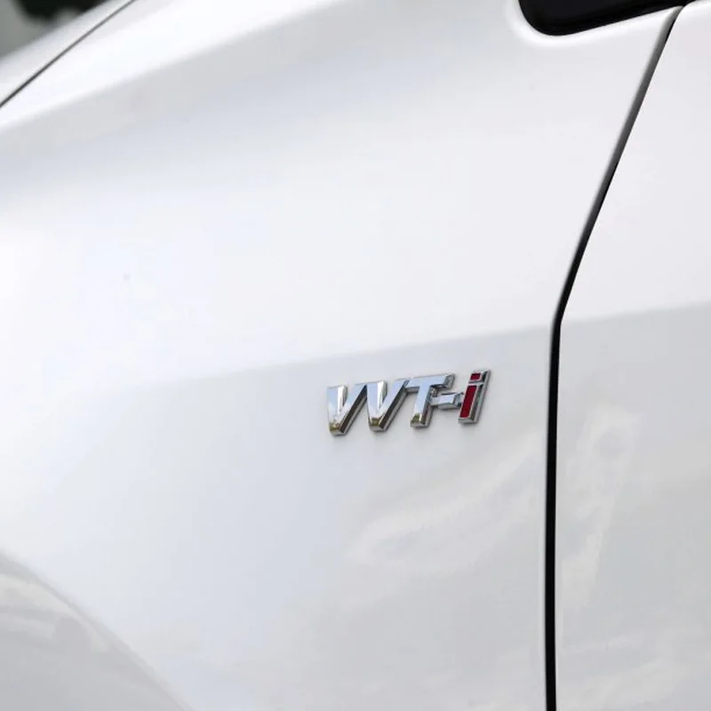 Car Sticker Fender Emblem Auto Side Wing Badge Decal For Toyota VVT-i VVTi Logo Camry Corolla Yaris Rav4 Chr Auris Avensis Reiz |