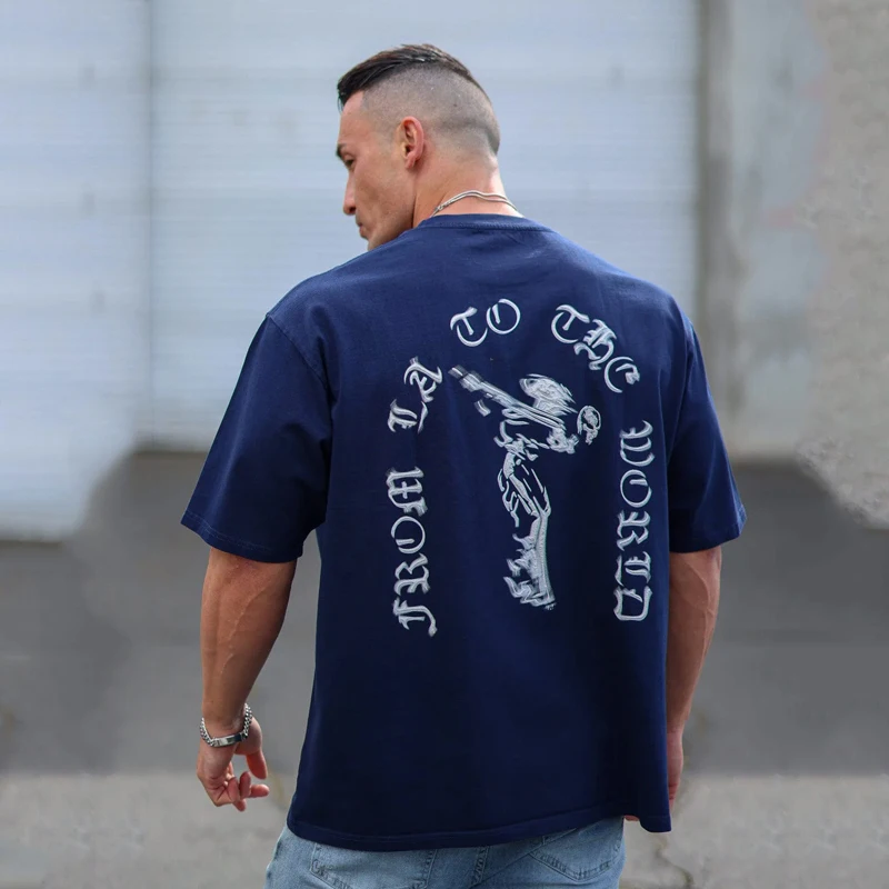 Новые мужские футболки мужская спортивная футболка большого размера в