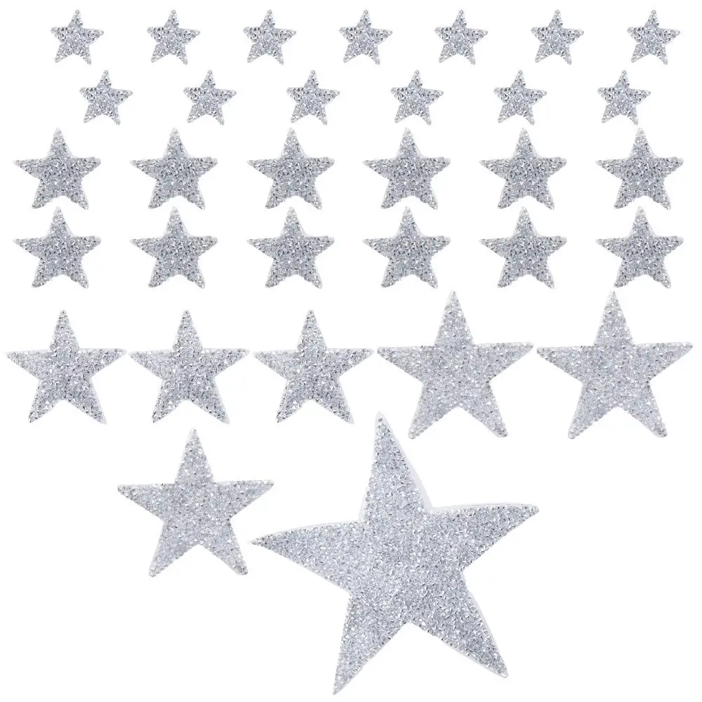 32 шт. 5 размеров пластыри со звездами на клейкой основе