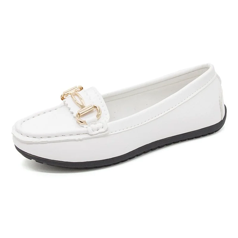 

Женские мокасины с закрытым носком, повседневные туфли на плоской подошве, квадратные кроссовки, модное платье, топ-сайдеры для медсестер, о...