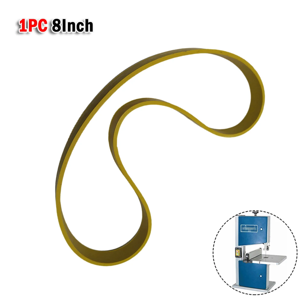 

8Inch WoodWorking Band Saw Wheel Rubber Band Anti-slip Anti-noise Rubber Ring ​Woodworking Tools Spare Parts