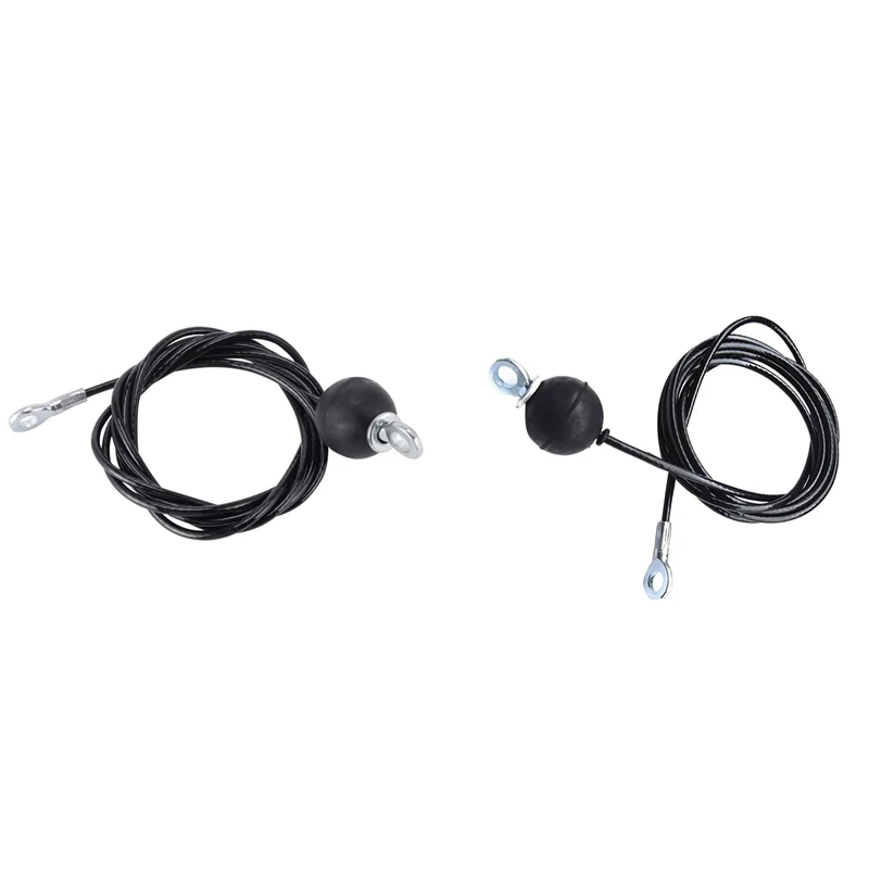 

2 Pcs Gym Wire Rope Heavy Duty Steel Wirerope For Home Cable Machine Fitness Pulley Accessories 3.0M & 1.8M