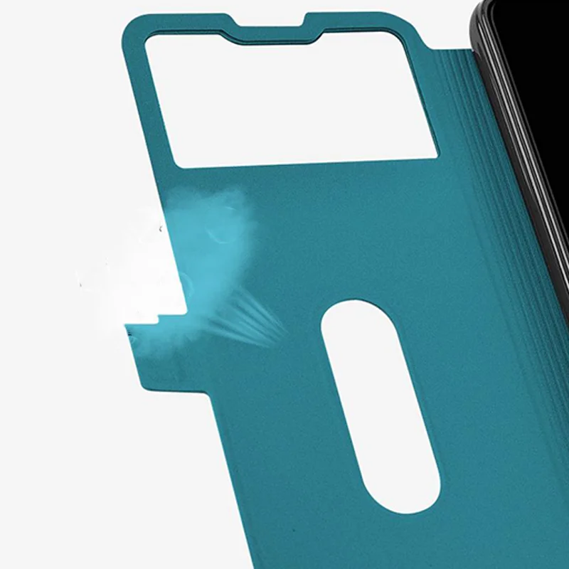 Чехол для Vivo V23 5G Роскошь Окно просмотра Стенд Кожа Чехол-флип V 23 V2130 V2303 телефона