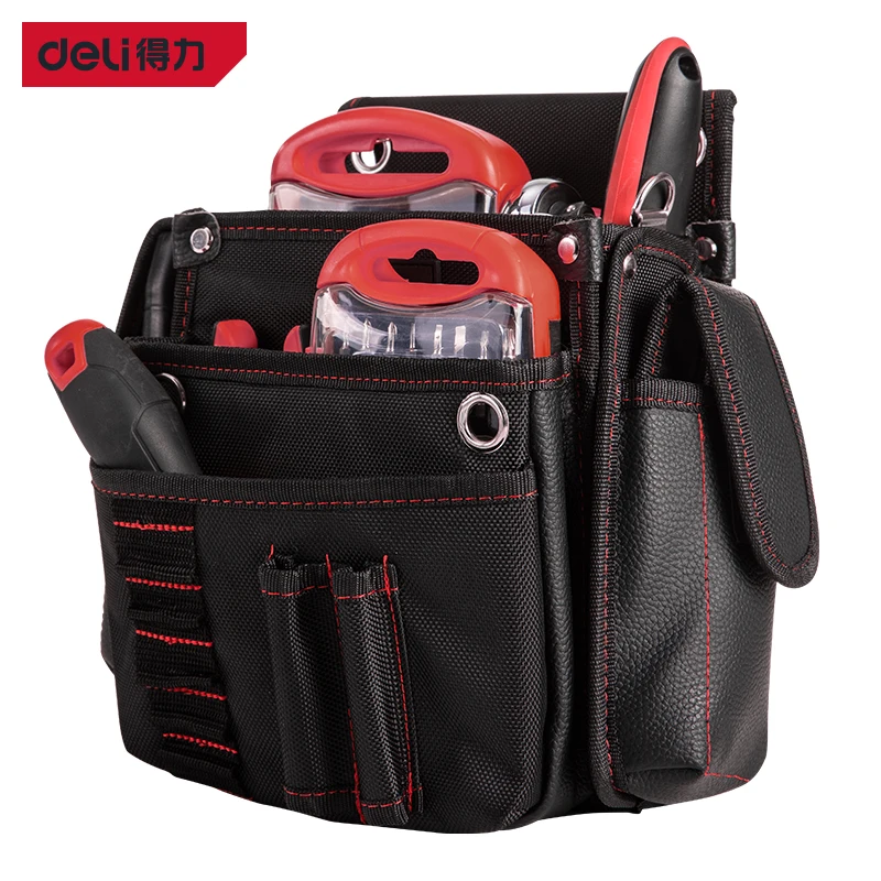 

Belt Waist Pocket Case Electrician Tool Storage organizer Bag Multi-Function Tool Bag Waist Pockets Carrying Pouch Tools Bag