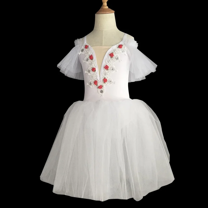 2022 романтическая балетная пачка Репетиционная тренировочная юбка костюм лебедя