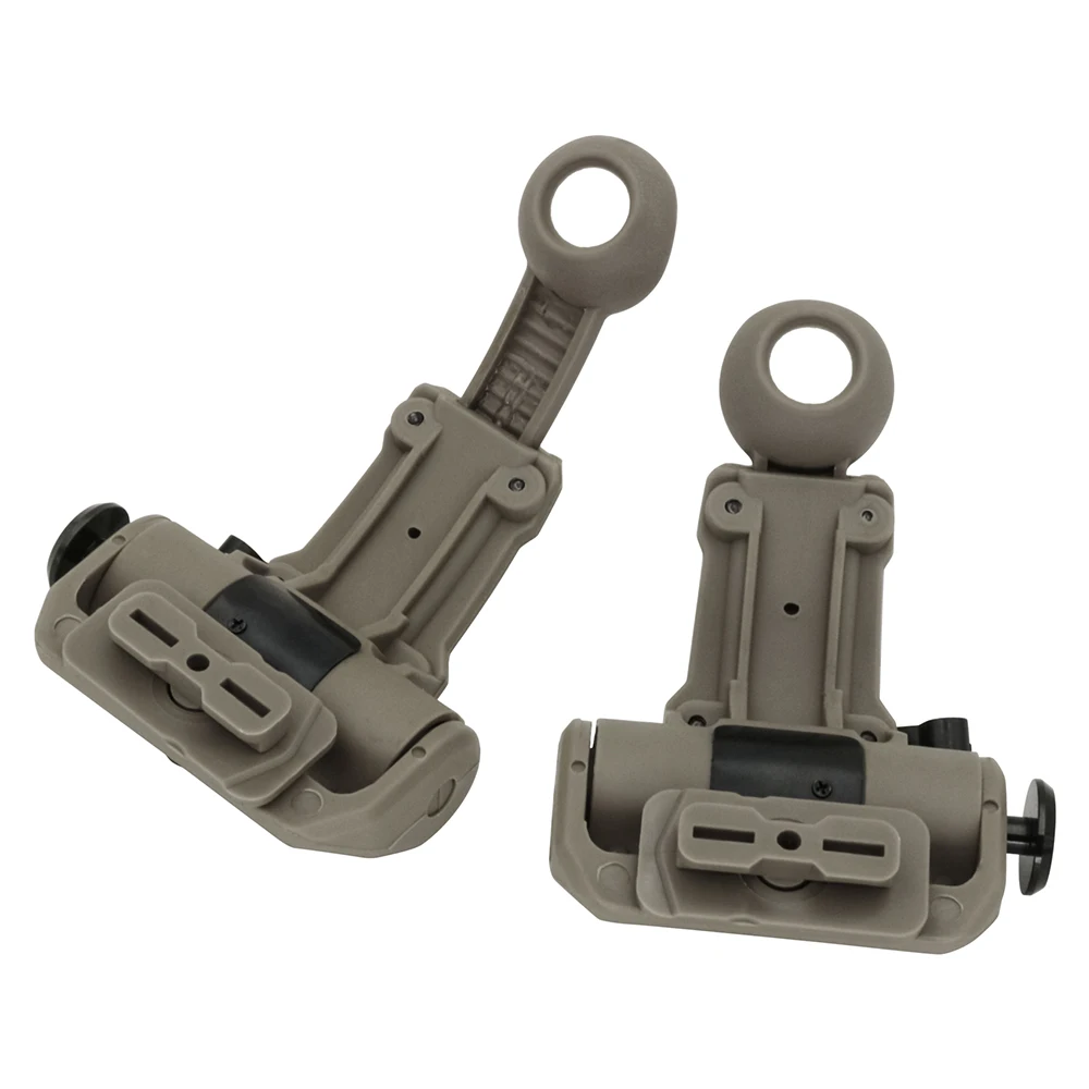 Tactical Wendy Helmet Rail Adapter Compatible RAC Headset Noise Cancelling Hunting Headphones for Airsoft Shooting Sports