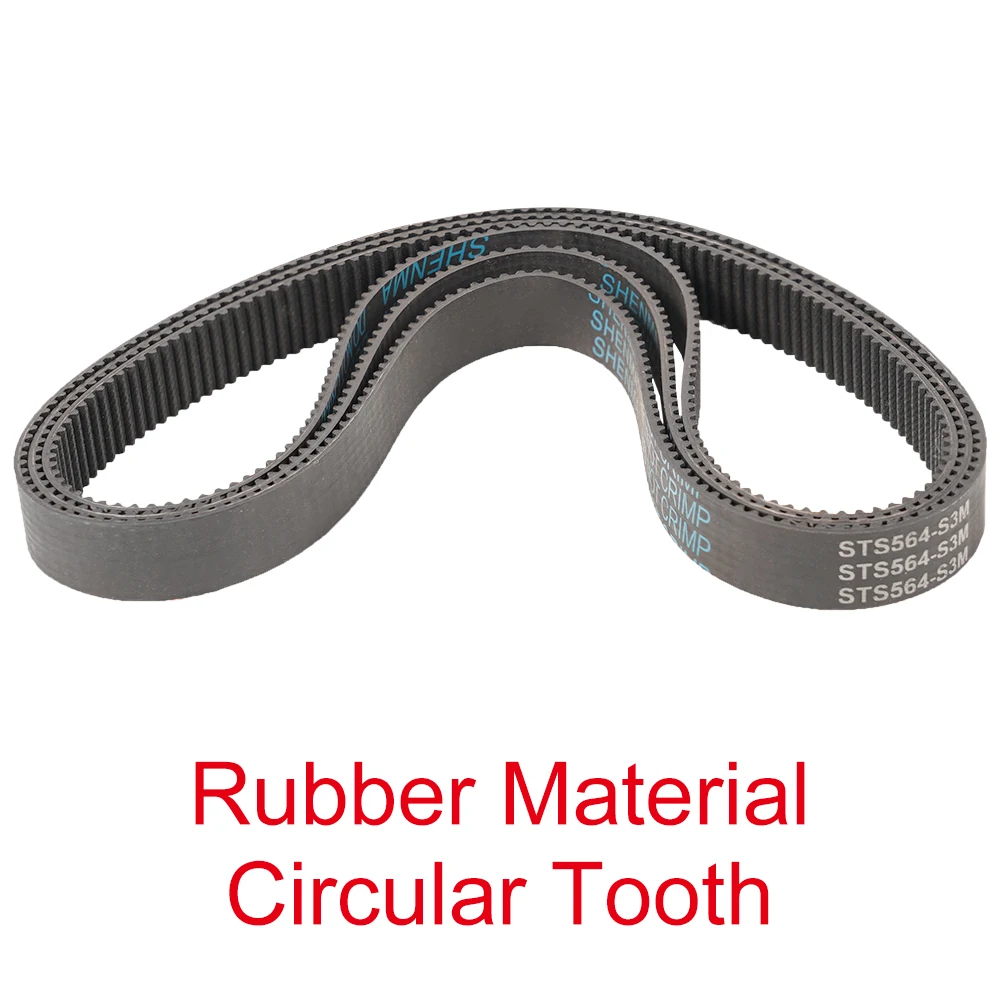 S3M замкнутая петля Ремень ГРМ 6/10/15/20 мм Ширина резиновый ремень длина 564 570 573 579 582 585