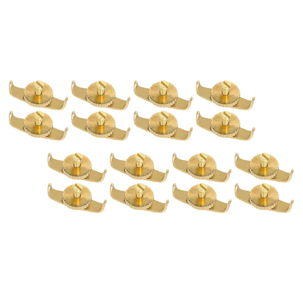 

16PCS Pure Copper Erhu Fine Tuners Erhu String Adjusters Erhu Tuning Aid Tools