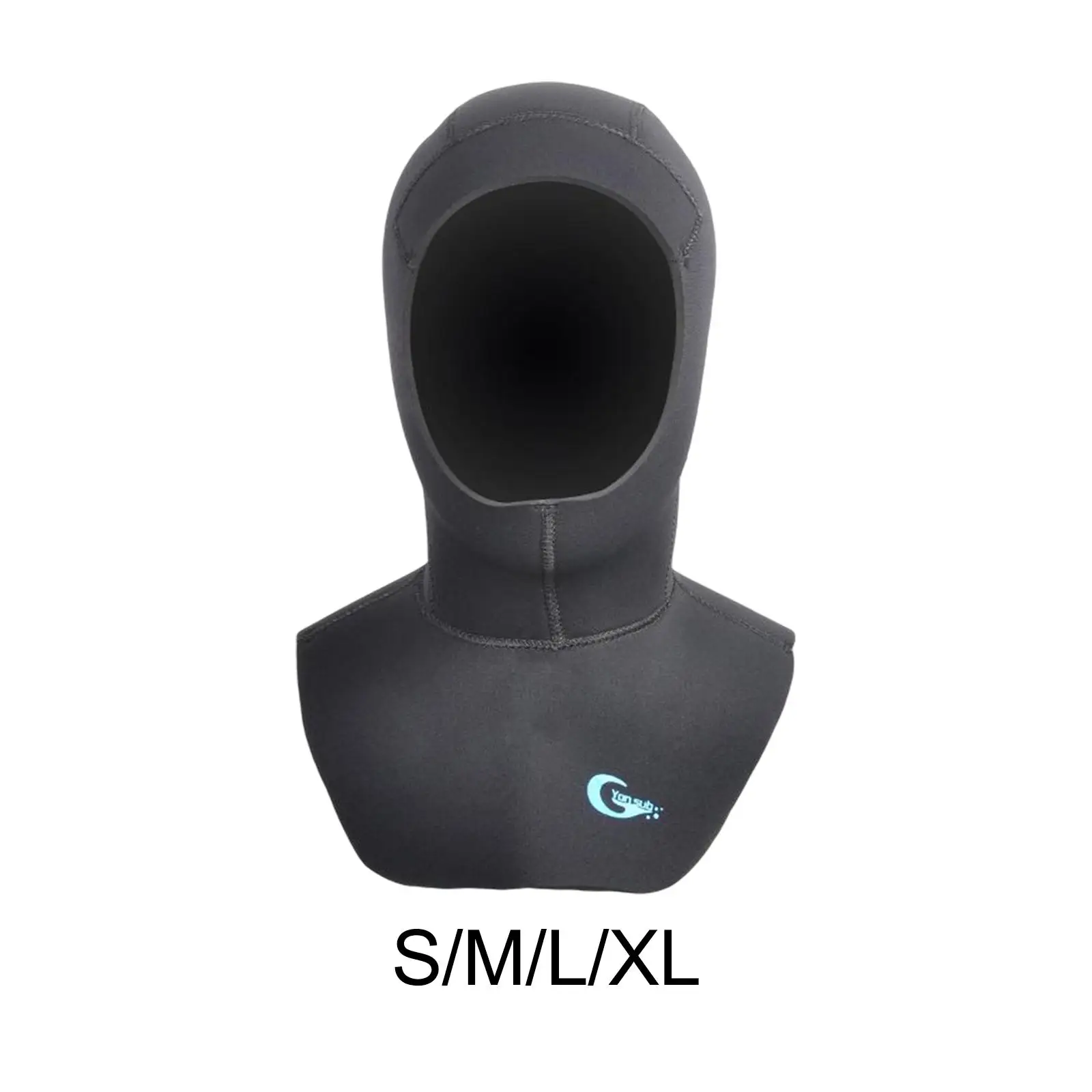 

Wetsuit Hood Stretch Dive Cap Keep Warm Waterproof 5mm Neoprene Diving Hood Head