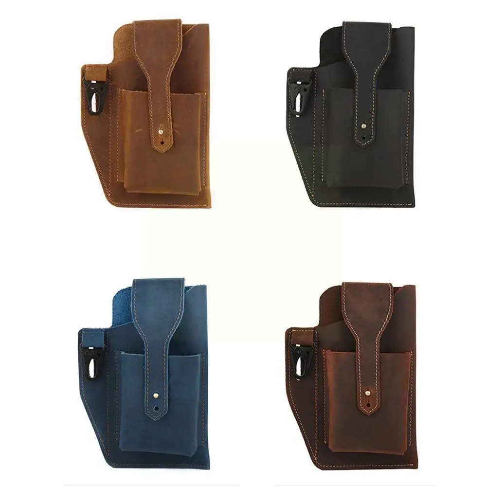 

Спортивная сумка для улицы, Европейская и американская сумка, популярный кожаный мужской ремень для телефона в стиле ретро U1r5