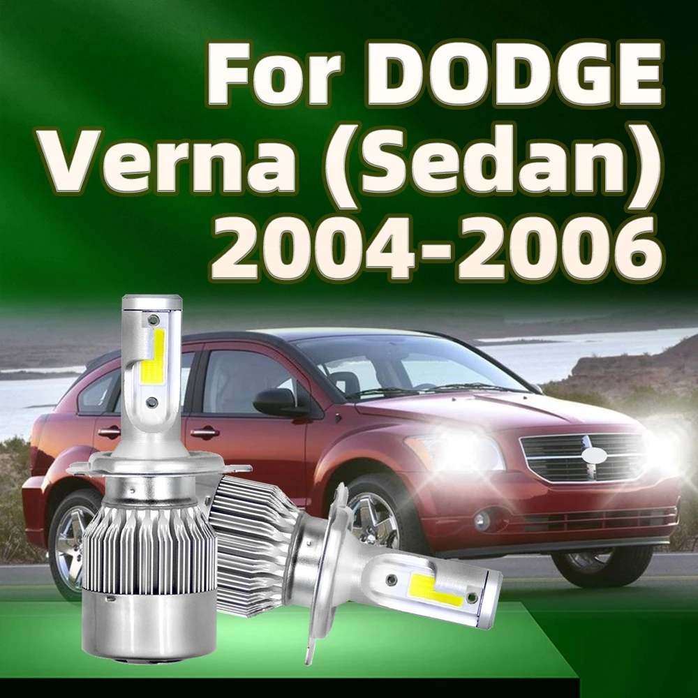 

2 шт., Автомобильные светодиодные лампы H4 100 лм 6000 Вт 2004 к