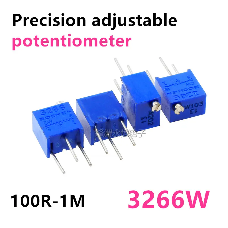 

10 шт. Прецизионный потенциометр 3266W