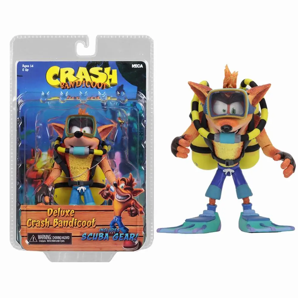 

NECA Crash Bandicoot PVC Action Figure Collectible Model Toy
