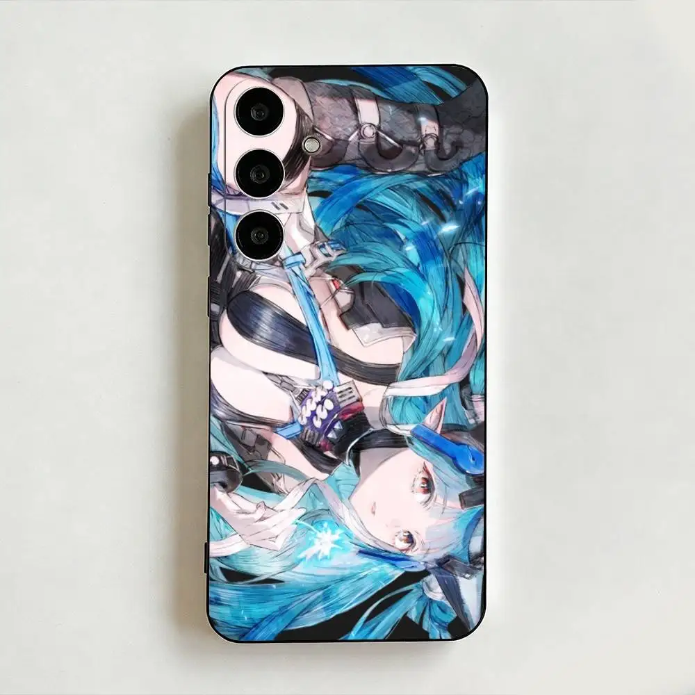 Чехол для телефона Last Rite Arknights Endfield Game Cute для Samsung Galaxy A73, A72, A71, A70, A53, A52, черный чехол ll (art.: 3920db7068cbe) - 3920db7068cbe