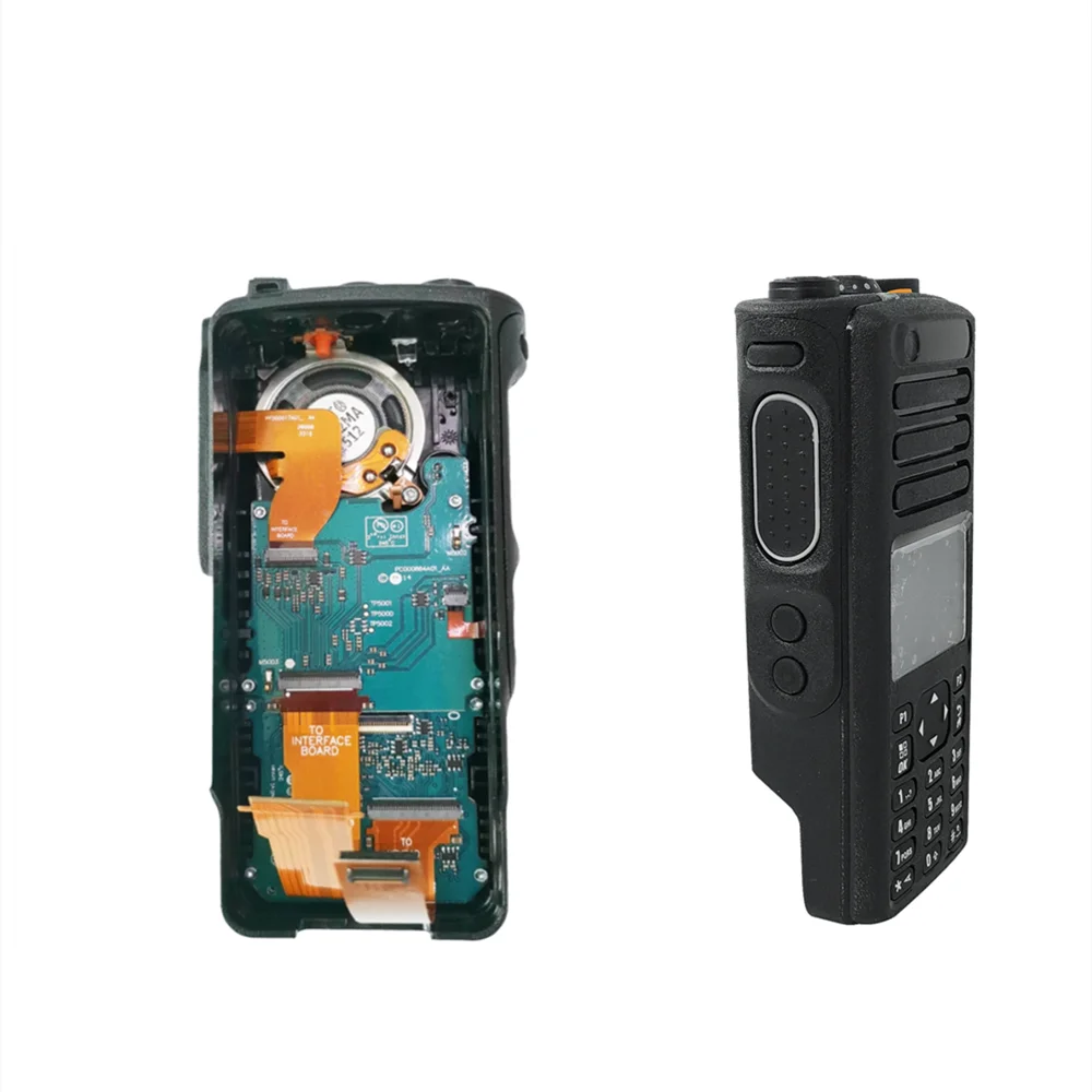 8 Colors Walkie Replacement Repair Housing Case with Speaker+LCD Electronic And Flexible For DGP8550e XPR7550e Two Way Radio enlarge