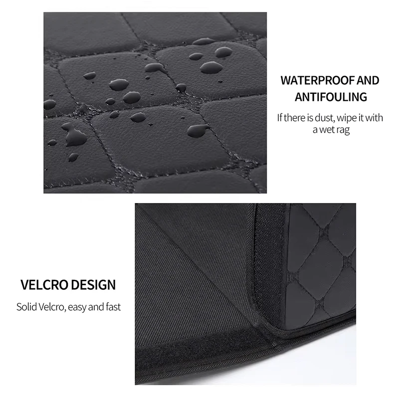 Органайзер в багажник автомобиля коробка кожаный складной ящик для хранения