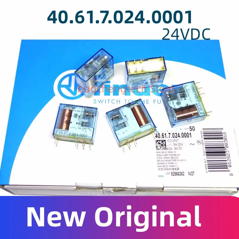 

40.52.9.024.0000 Mini Circuit Board Relay 8A-250V New Original Type40.52 24VDC Relay