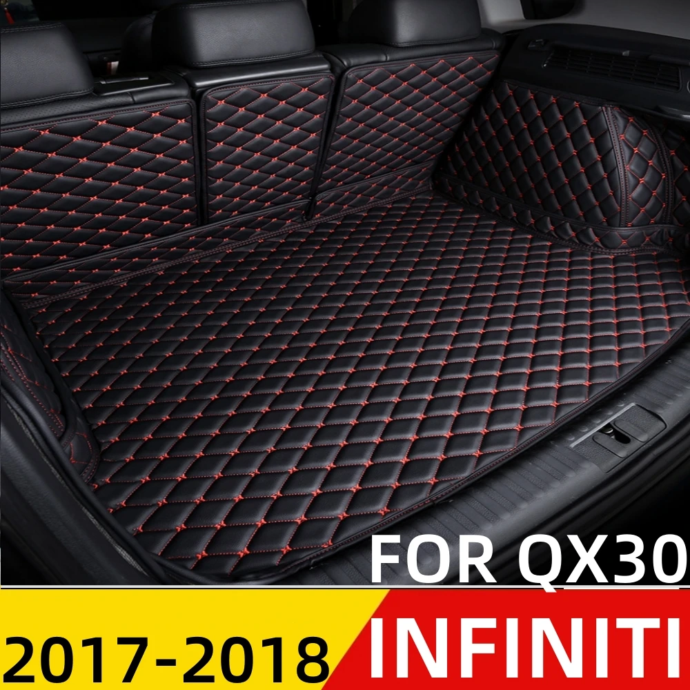 

Car Trunk Mat For Infiniti QX30 17 18 All Weather XPE Custom FIT Rear Cargo Cover Carpet Liner Tail AUTO Parts Boot Luggage Pad