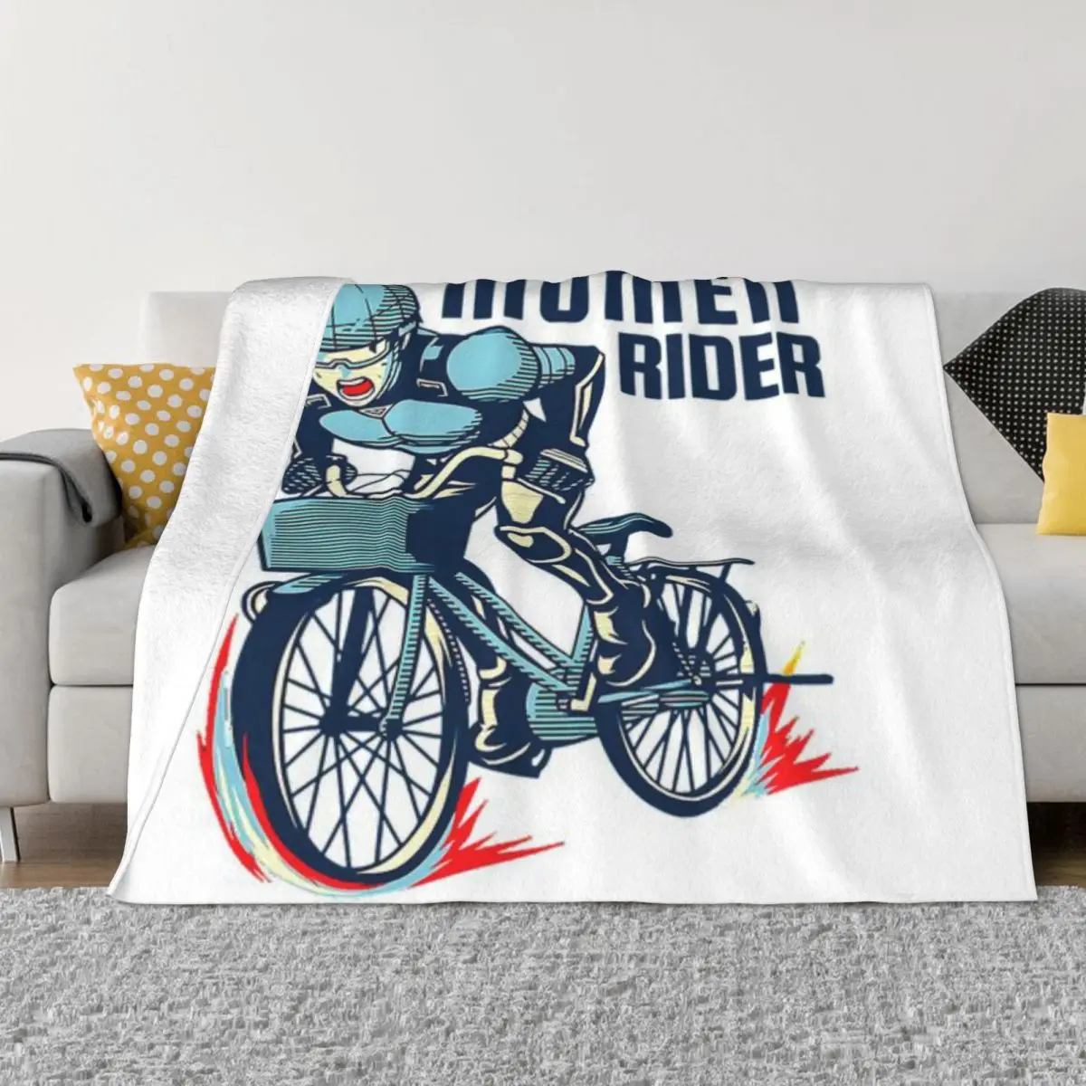 Hero Mumen Rider An Ultra-Soft Micro Fleece Blanket
