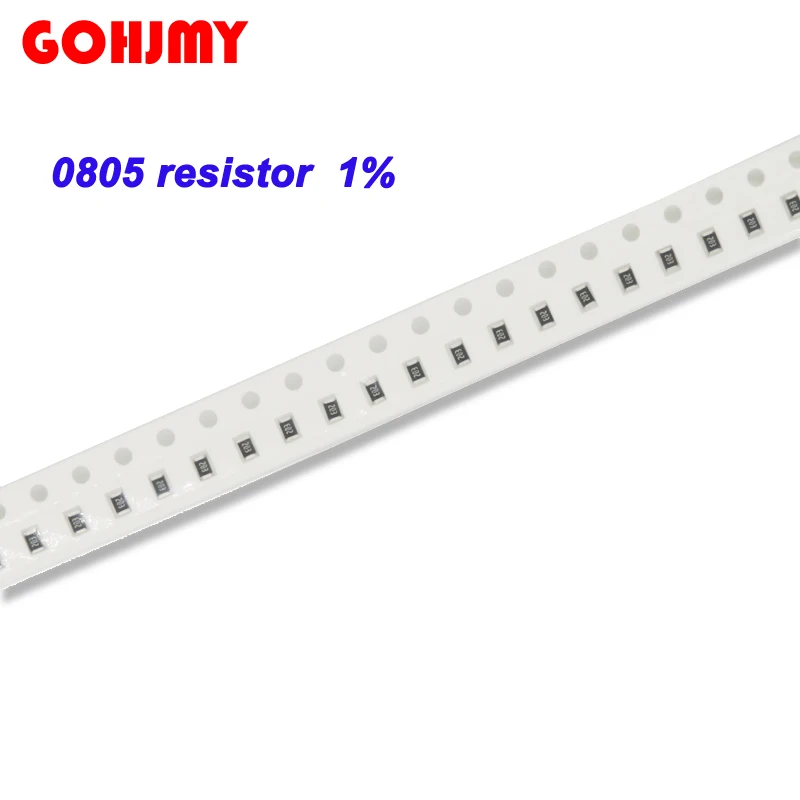 

100 шт. 0805 SMD резистор 1% 1/8 Вт 0R ~ 10 м 0R 0.1R 1R 10R 100R 220R 330R 470R 1K 4,7 K 10K 47K 100K 1M 10M 0 1 10 100 330 470 Ом