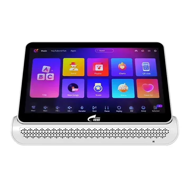 Berase 13 3-дюймовый 6 в 1 2T OEM пение VOD песен игрок караоке-машина с двумя беспроводными