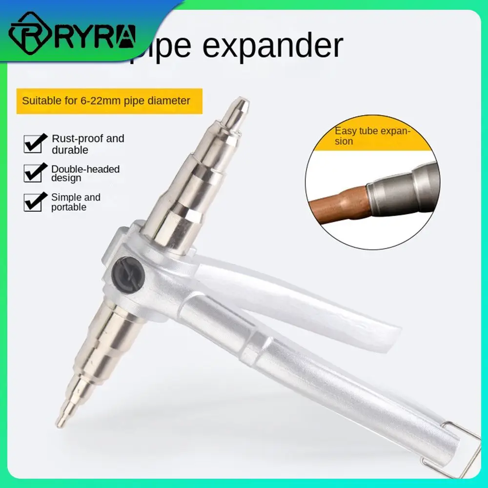 

Double-head Manual Tube Expanders Air Pipe Tool High Quality Tube Expander Power Tools For Repairing Connecting Anti-slip 6-22mm